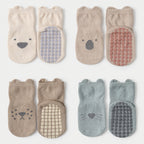 Tiny Steps™ 4 Pairs of Premium Non-Slip Socks